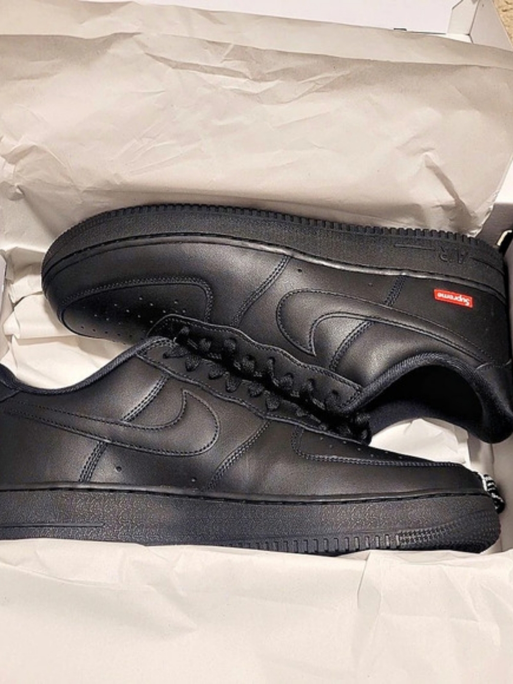 Supreme x Nike Air Force 1 Low SP Black US 12.5